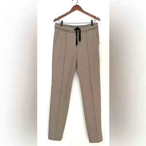 marc cain trousers printed jersey slim pants size 8